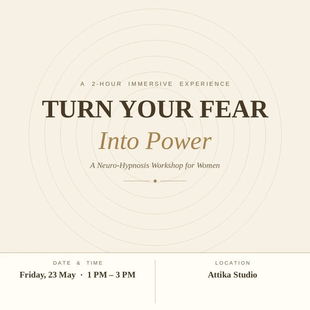Turn Your Fear Into Power
