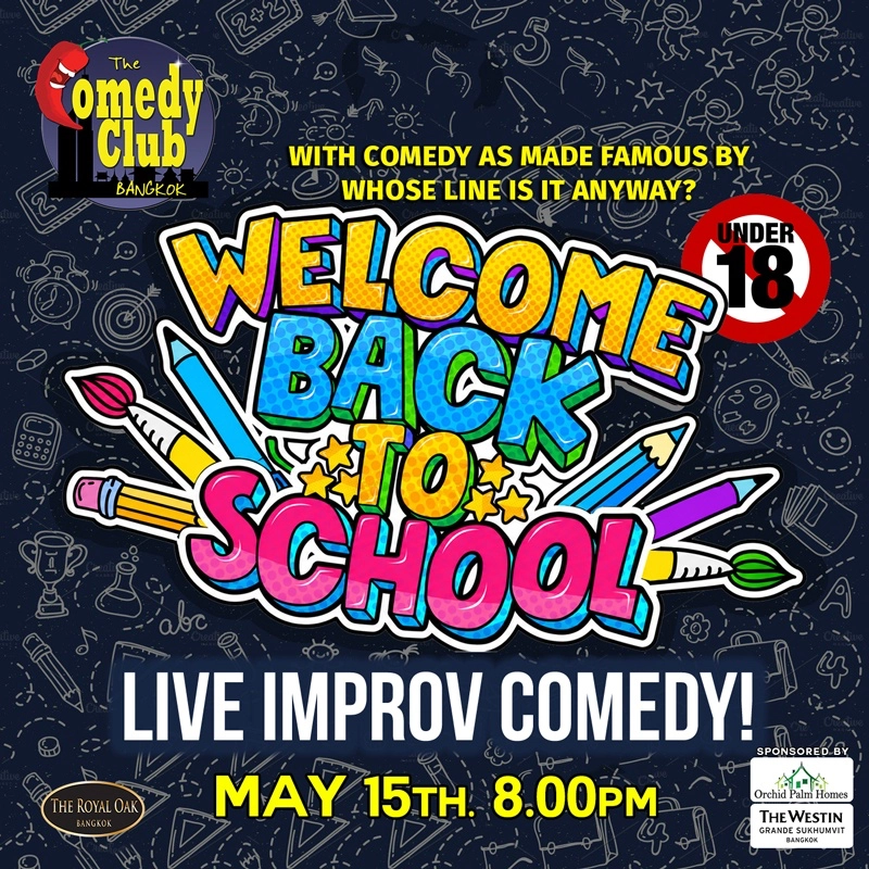 Welcome Back To School Improv Comedy Show