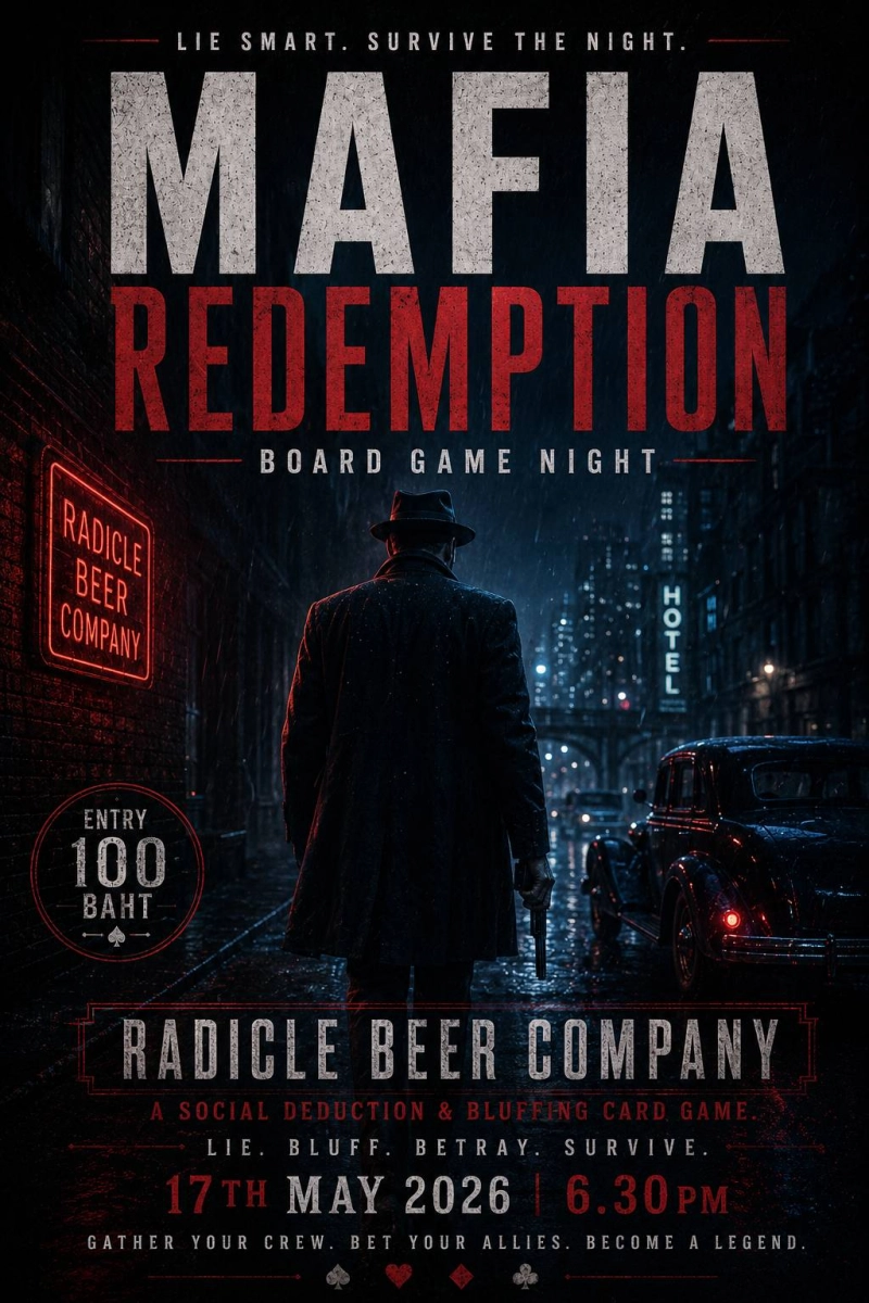 Mafia Redemption Board Game Night