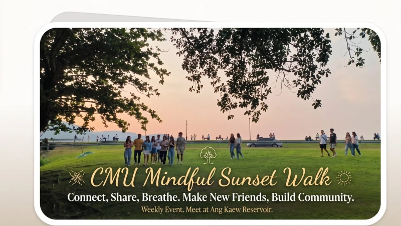 Mindful Sunset Walk CMU