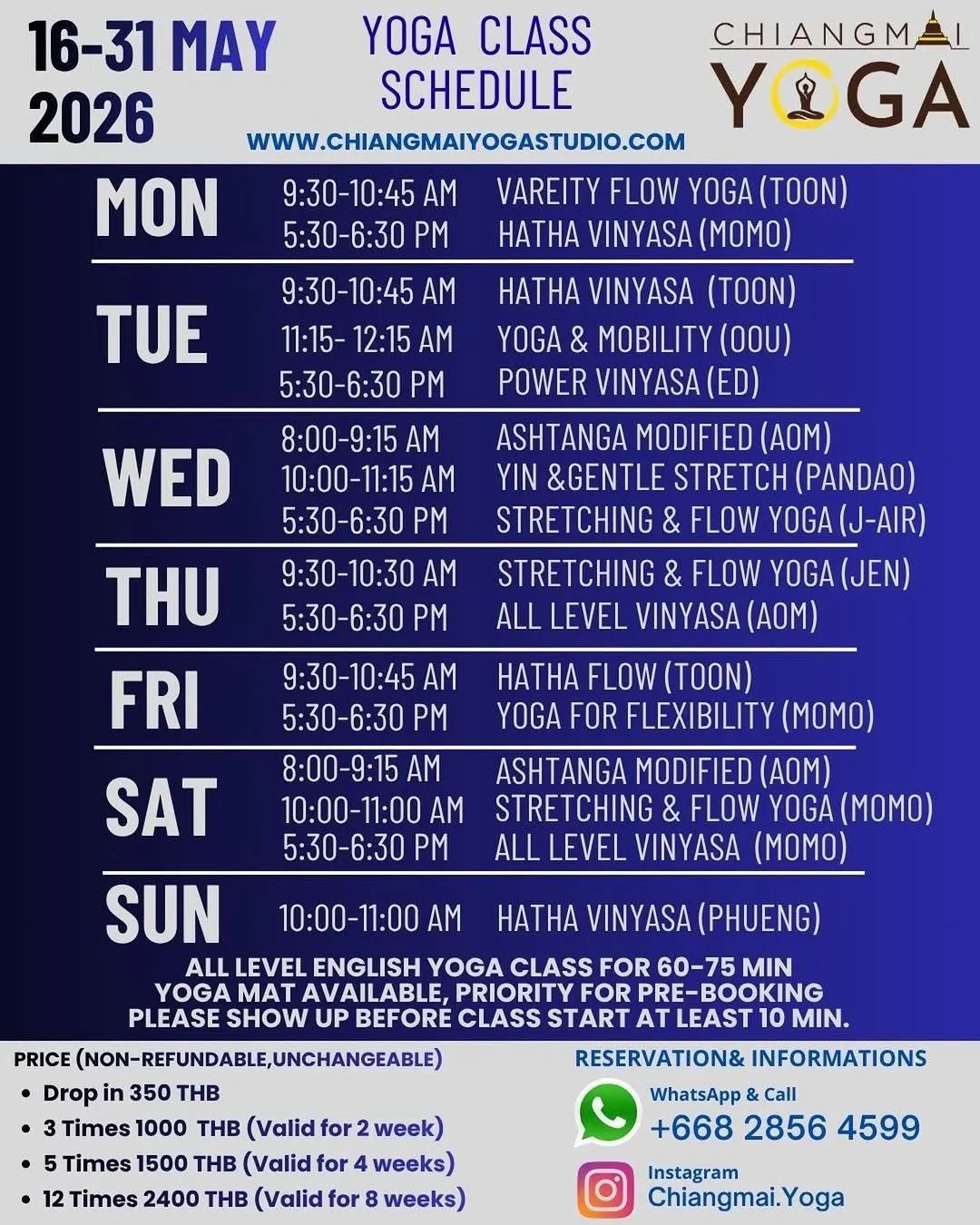 Hatha Vinyasa With Momo