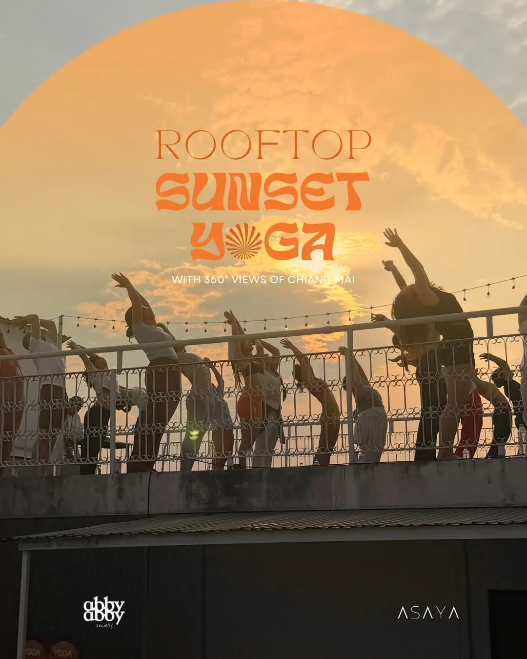 Rooftop Sunset Yoga