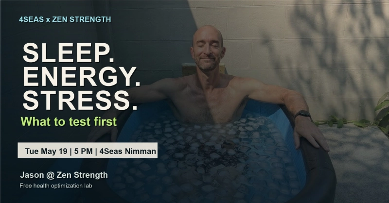 Health Optimization Fundamentals: Sleep, Energy, Stress & What to Test First