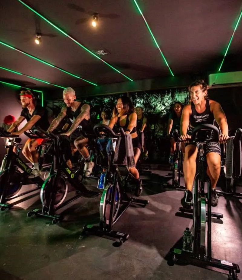 Indoor Cycling class