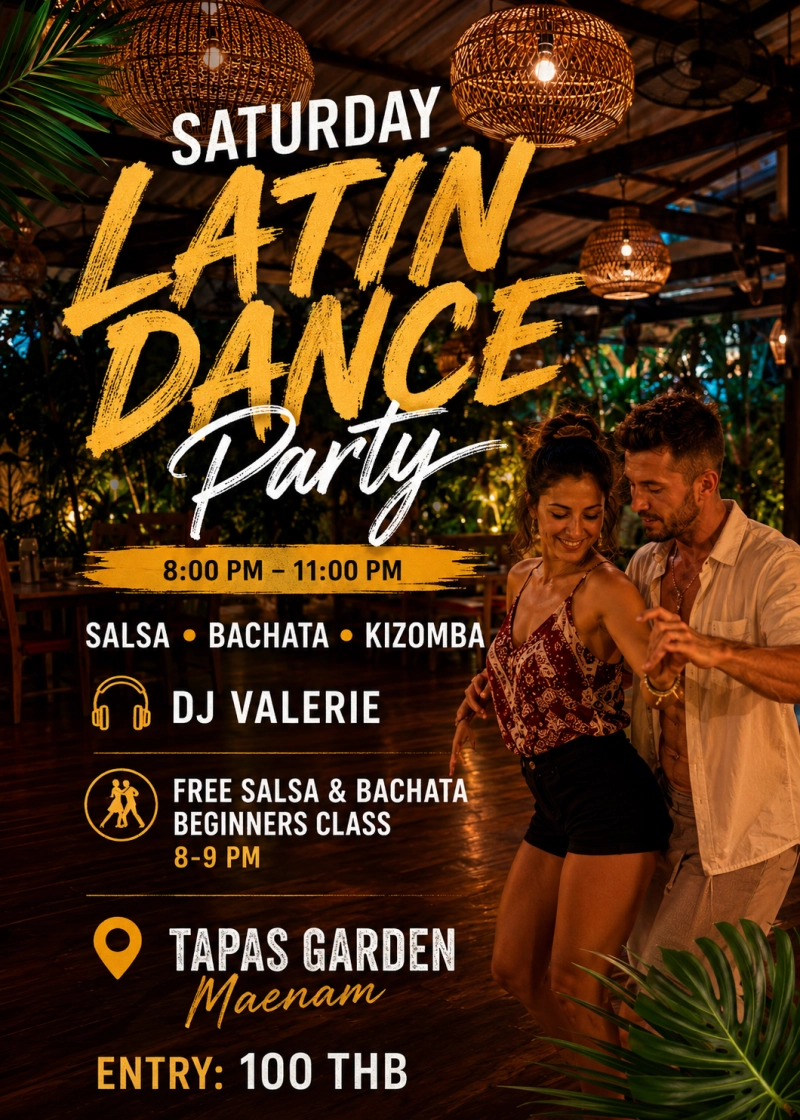 Latin Night at Tapas Garden