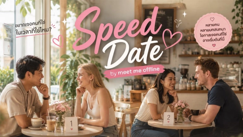 Speed Dating: Real Connections & Coffee
