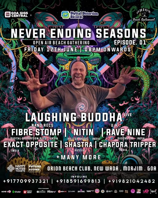 Never Ending Seasons - Ft. Laughing Buddha Live