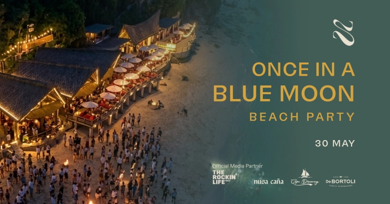 Once In a Blue Moon Beach Party