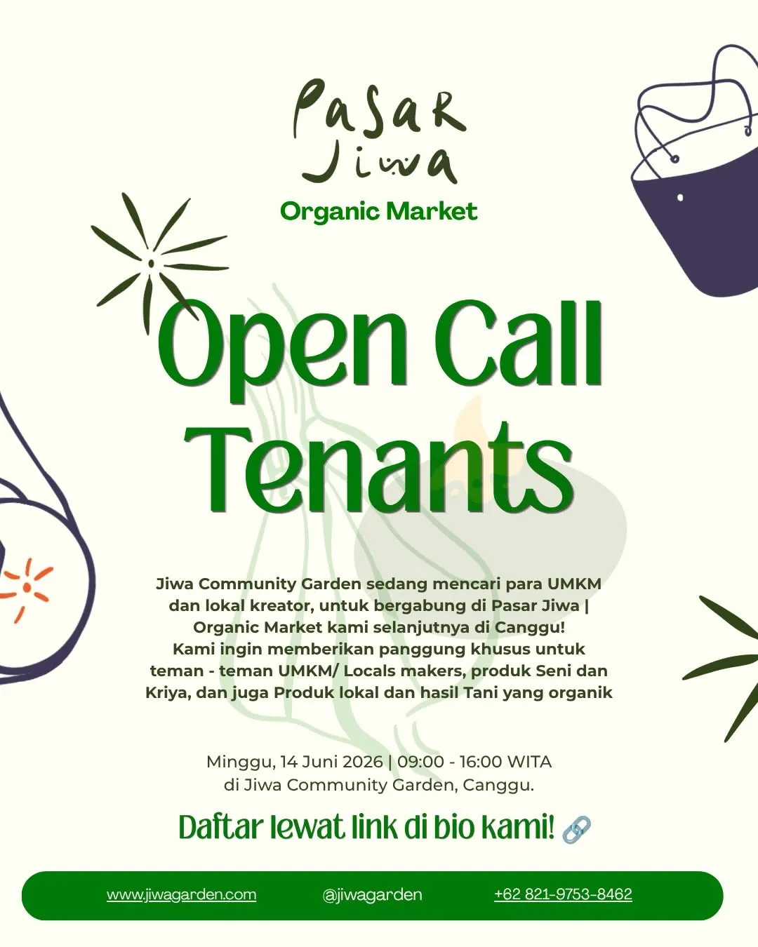 Open Call Tenants