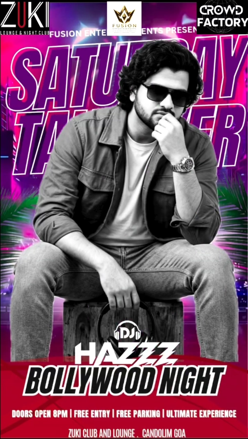 Bollywood Night With DJ Hazzz
