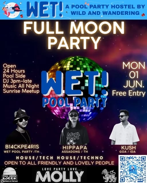 Full Moon Pool Party