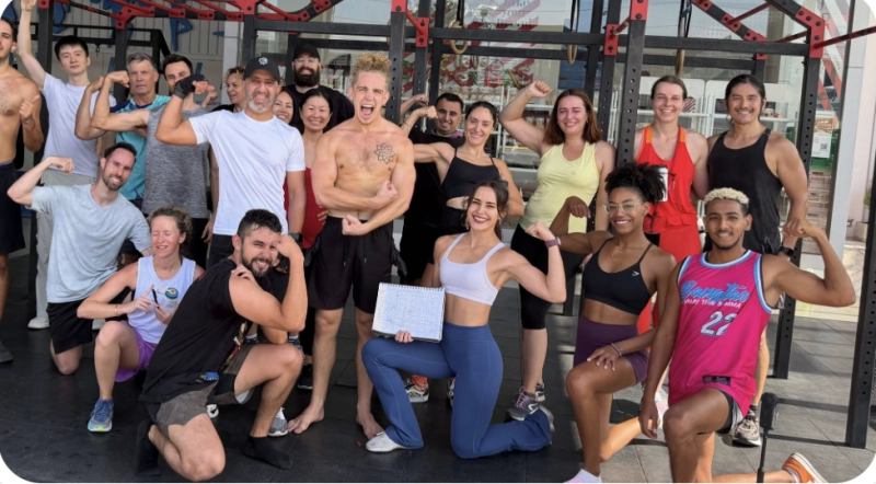 High-Intensity Circuit Training & Social Chat