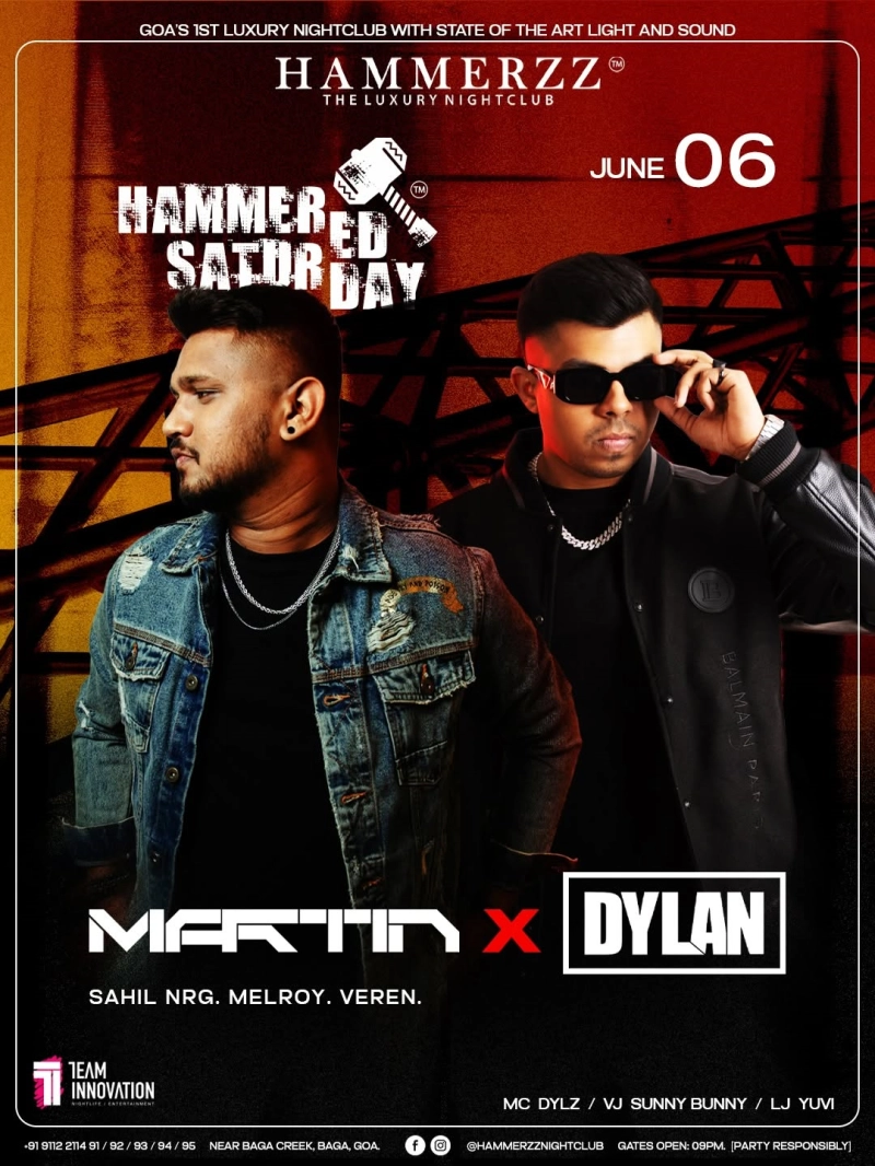 Hammered Saturday with DJs