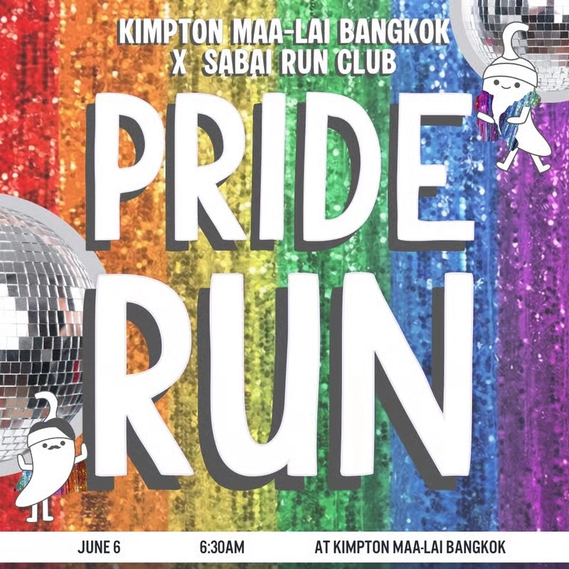 Pride Run With Sabai Run Club & Kimpton Maa-Lai Bangkok