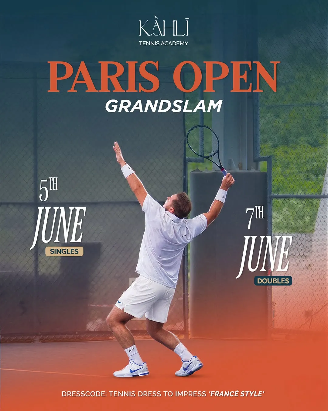 Paris Open Grandslam - Singles