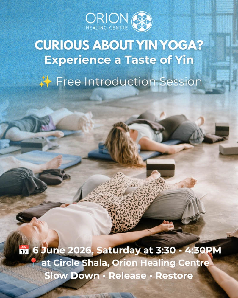 Free introduction to Yin Teacher Training