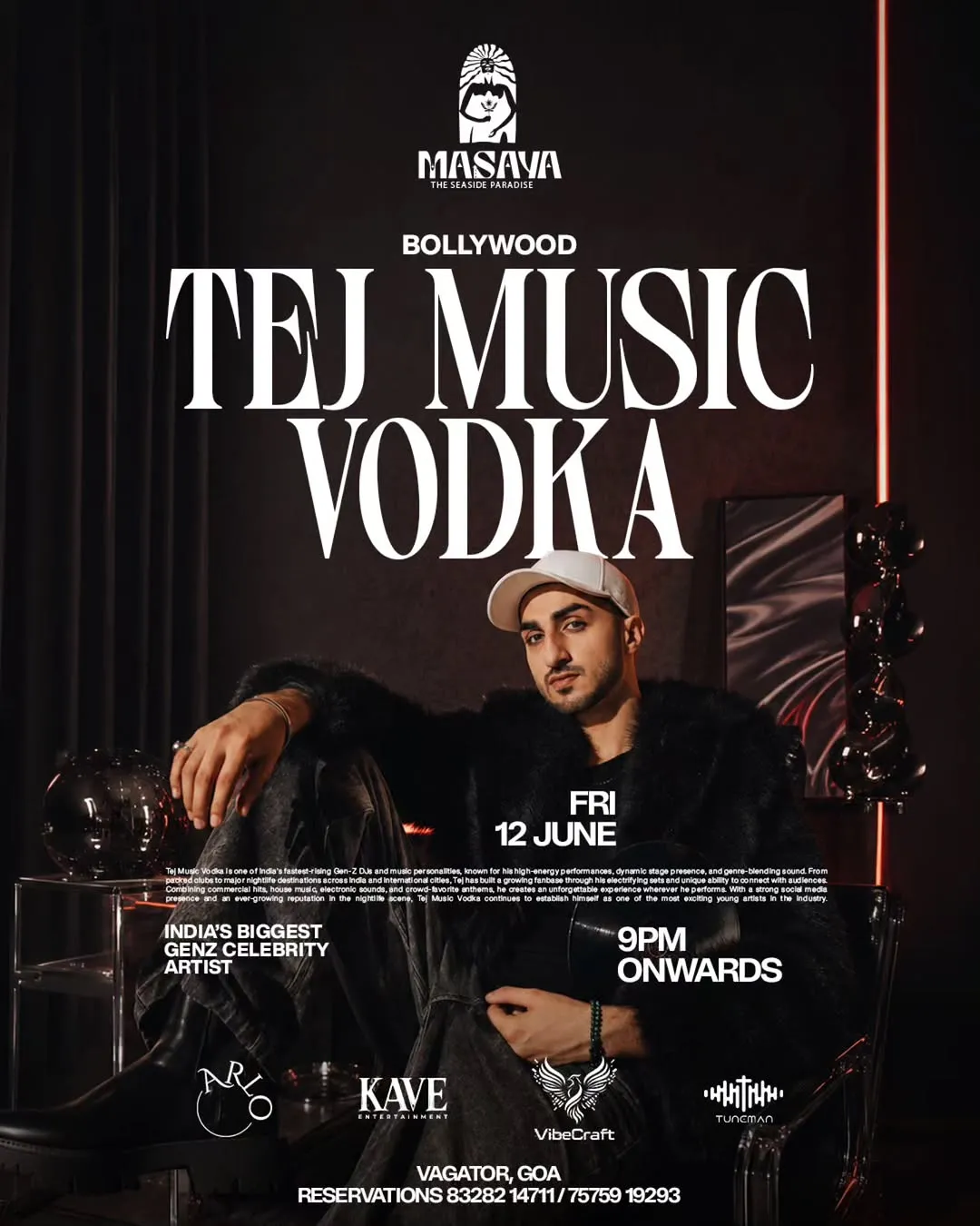 Tej Music Vodka