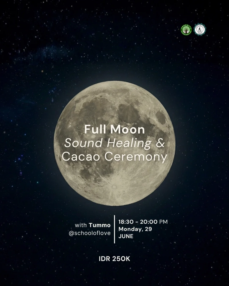 New Moon Sound Healing & Cacao Ceremony with Tummo