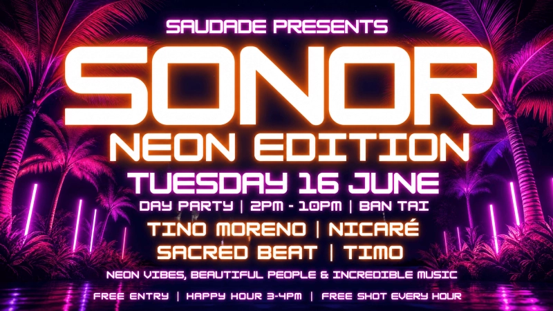 Sonor Day Party : Neon Edition
