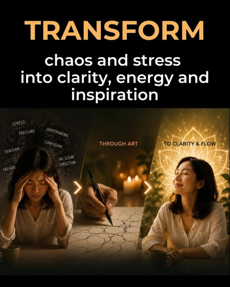 Transform Through Drawing by Neurographica