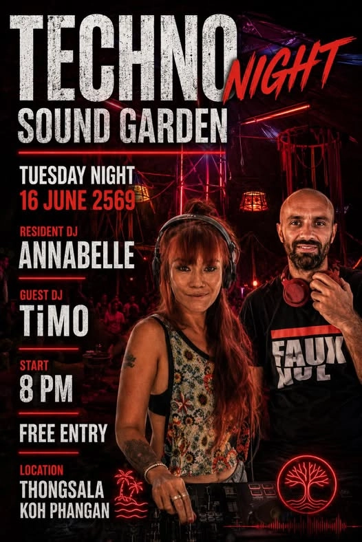 Sound Garden Techno Night