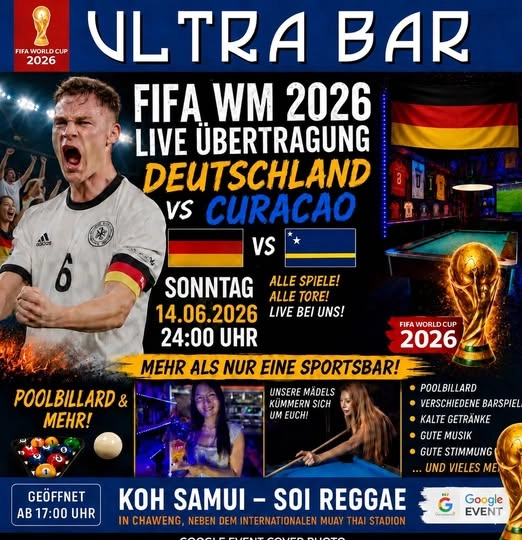 World Cup 2026 Live : Germany vs Curacao