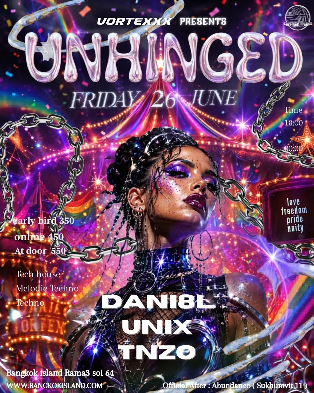 Unhinged - Circus Pride
