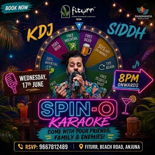 Karaoke Night with Spin-O Wheel