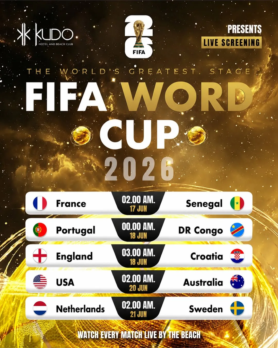 FIFA World Cup 2026 Live Screening