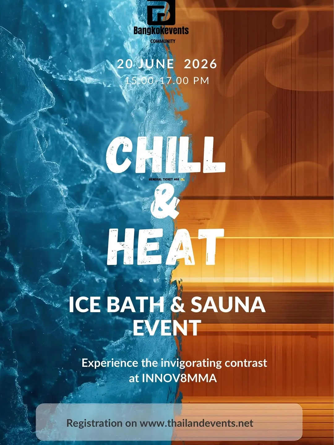 Ice Bath & Sauna Event