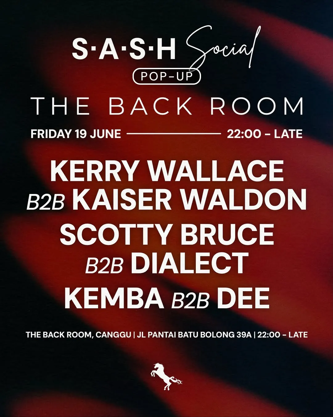 S.A.S.H Social Pop Up