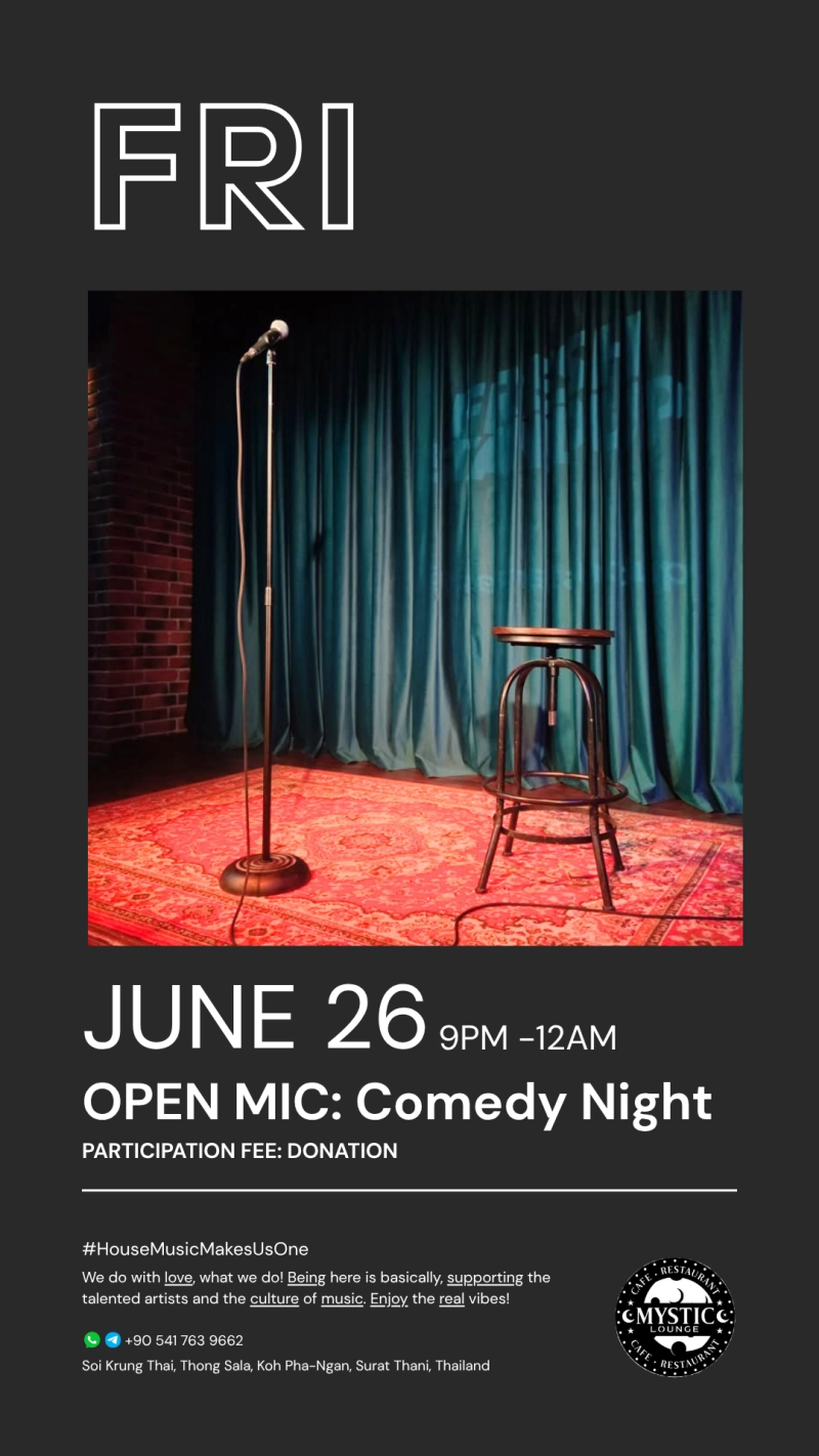 OPEN MIC: Comedy Night