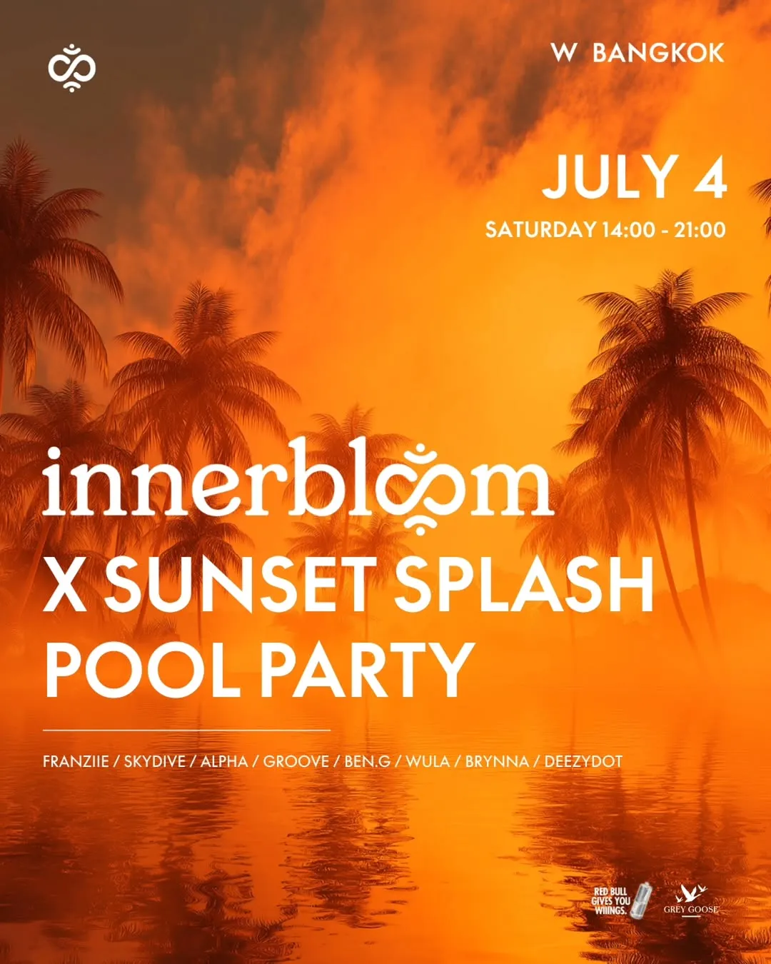 Innerbloom X Sunset Splash - Pool Party