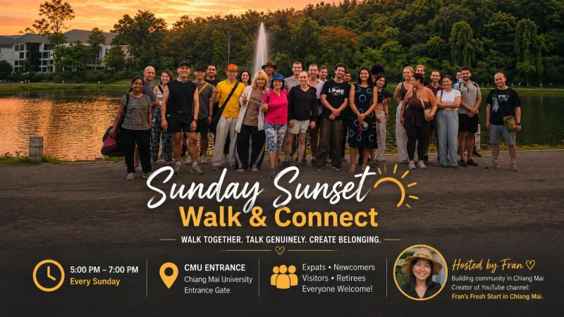 Sunday Sunset Walk & Connect