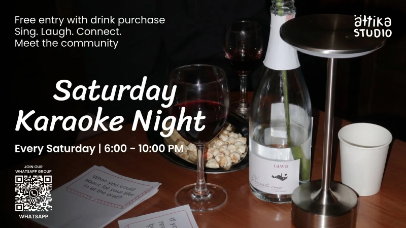Saturday Karaoke & Connect: Unplug & Unwind
