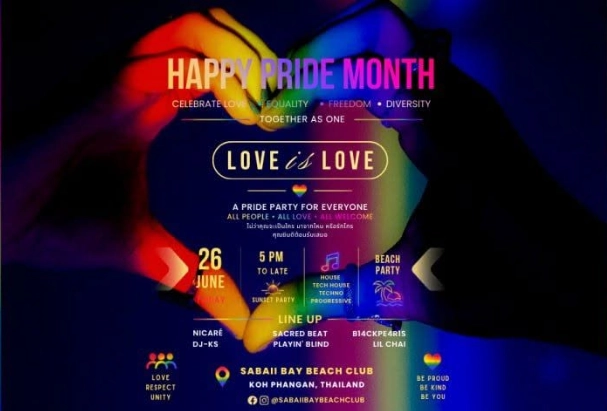 Sabaii Friday Pride Party