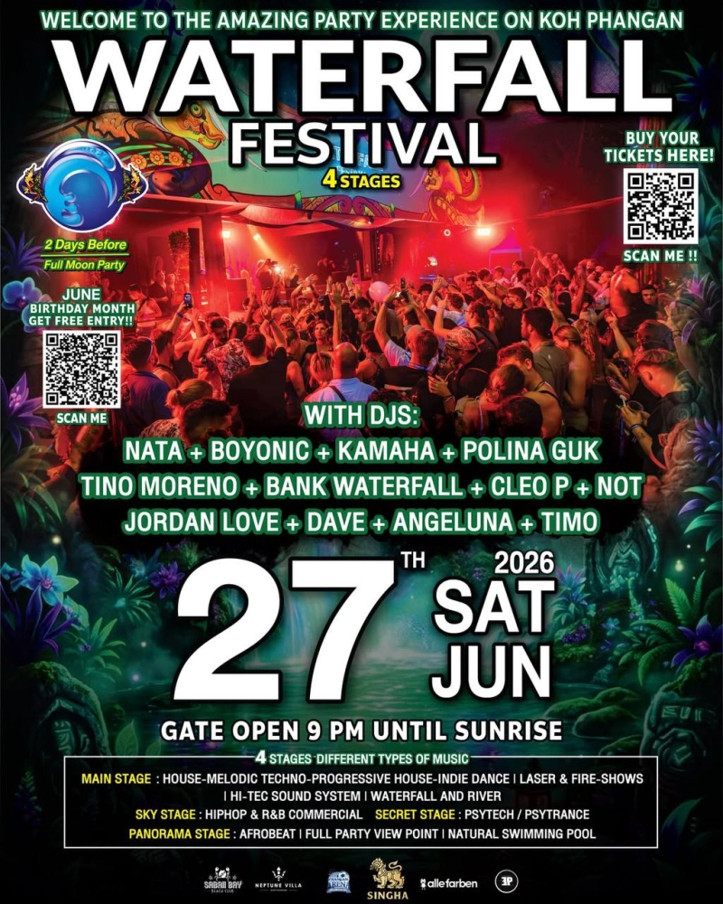 Waterfall Festival - 4 Stages