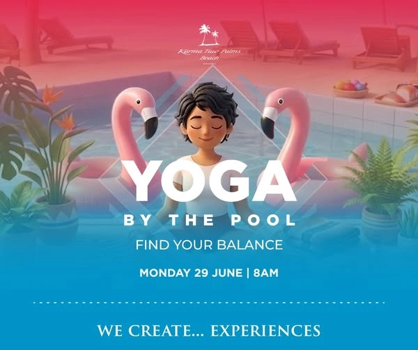 Yoga by the Pool - Find Your Balance