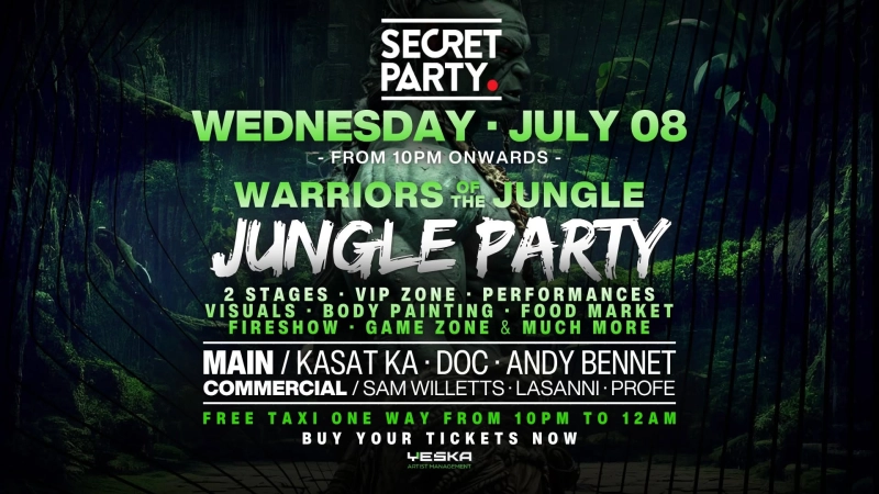 Secret Jungle Party