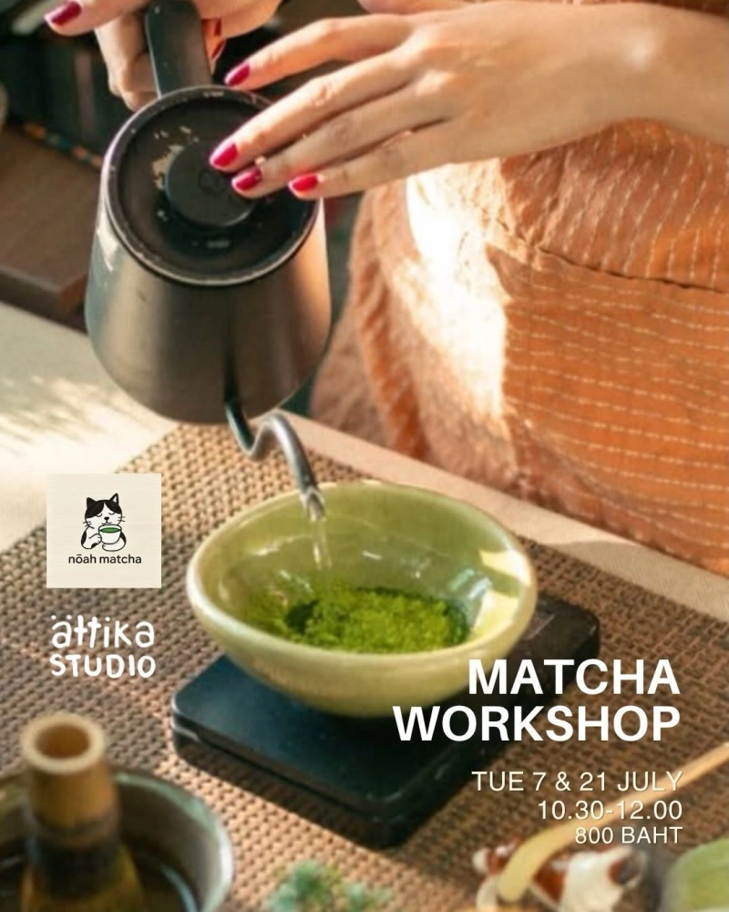 Noah Matcha Workshop
