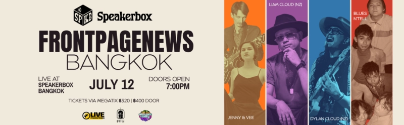 Front Page News Bangkok X Speakerbox