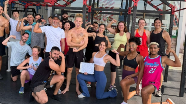 High-Intensity Circuit Training & Social Chat