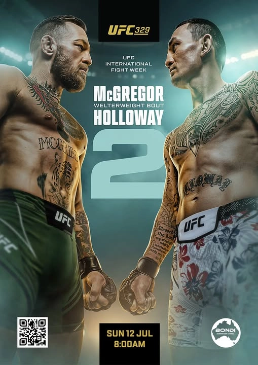 UFC 329 - McGregor vs Holloway