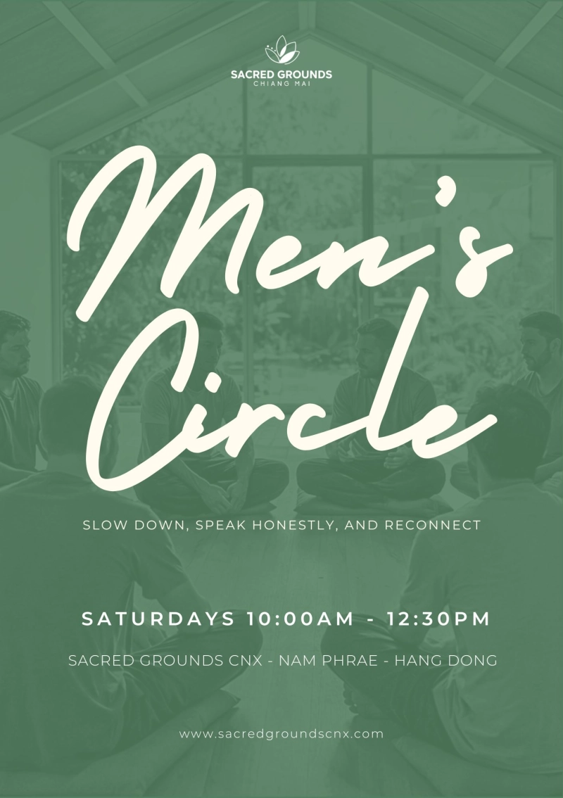 Men's Circle at Sacred Grounds