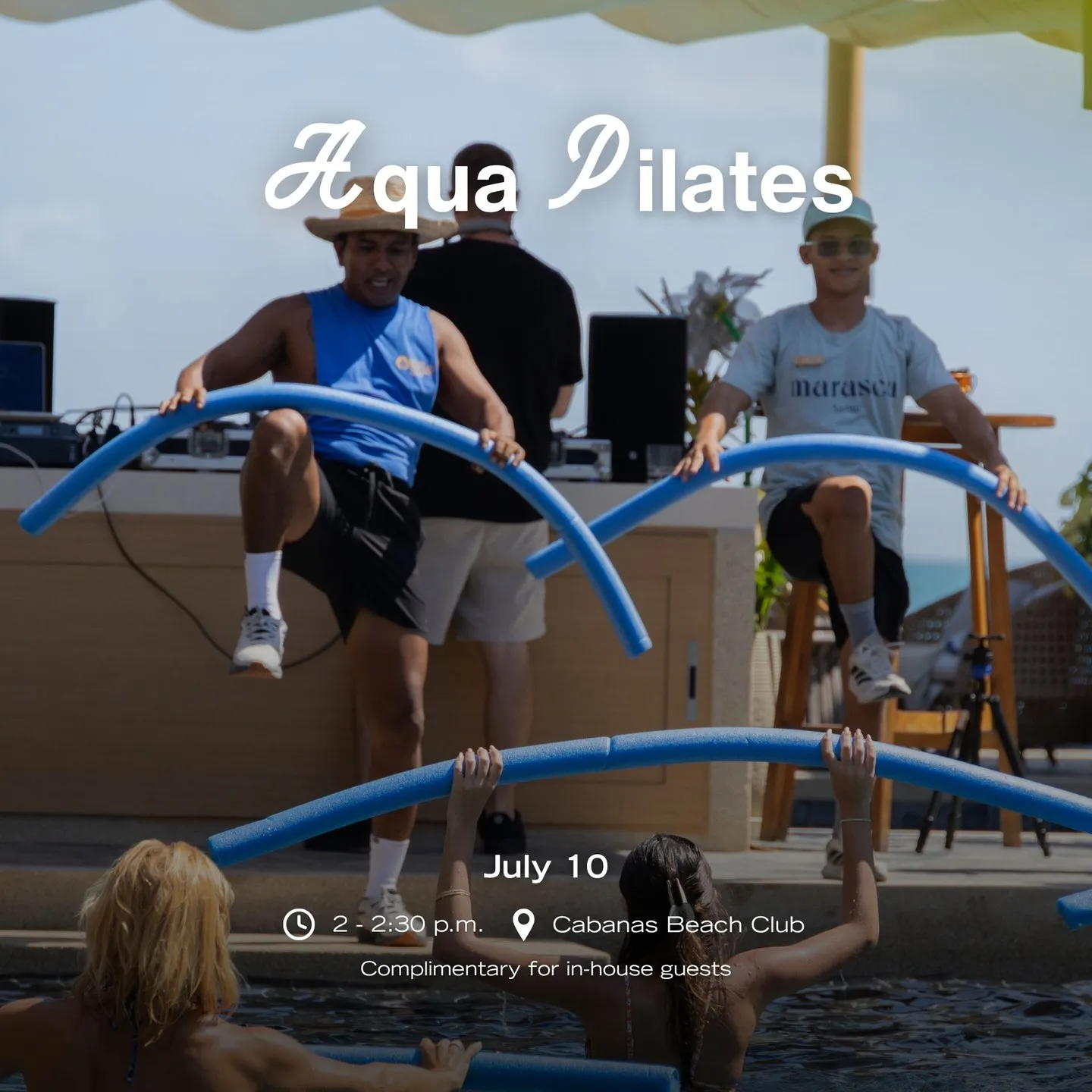 Aqua Pilates & Sunset DJ Session