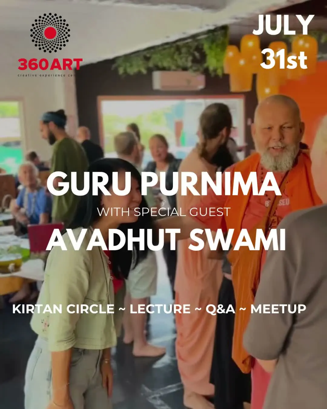 Guru Purnima with Special Guest Swami Avadhut
