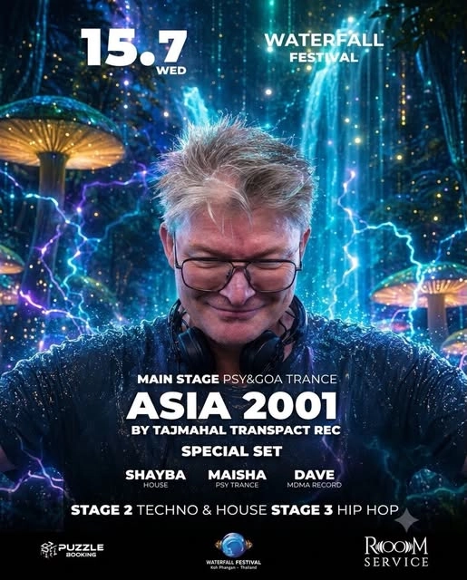 Asia 2001 at Waterfall Festival