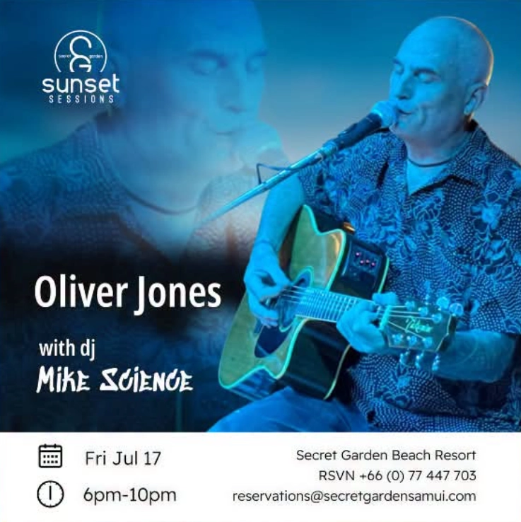 Oliver Jones with DJ Mike Science