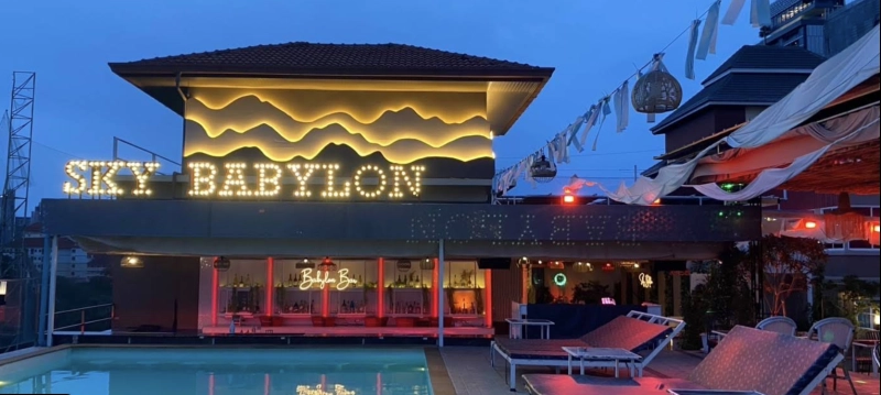 SKY Babylon Rooftop Cafe