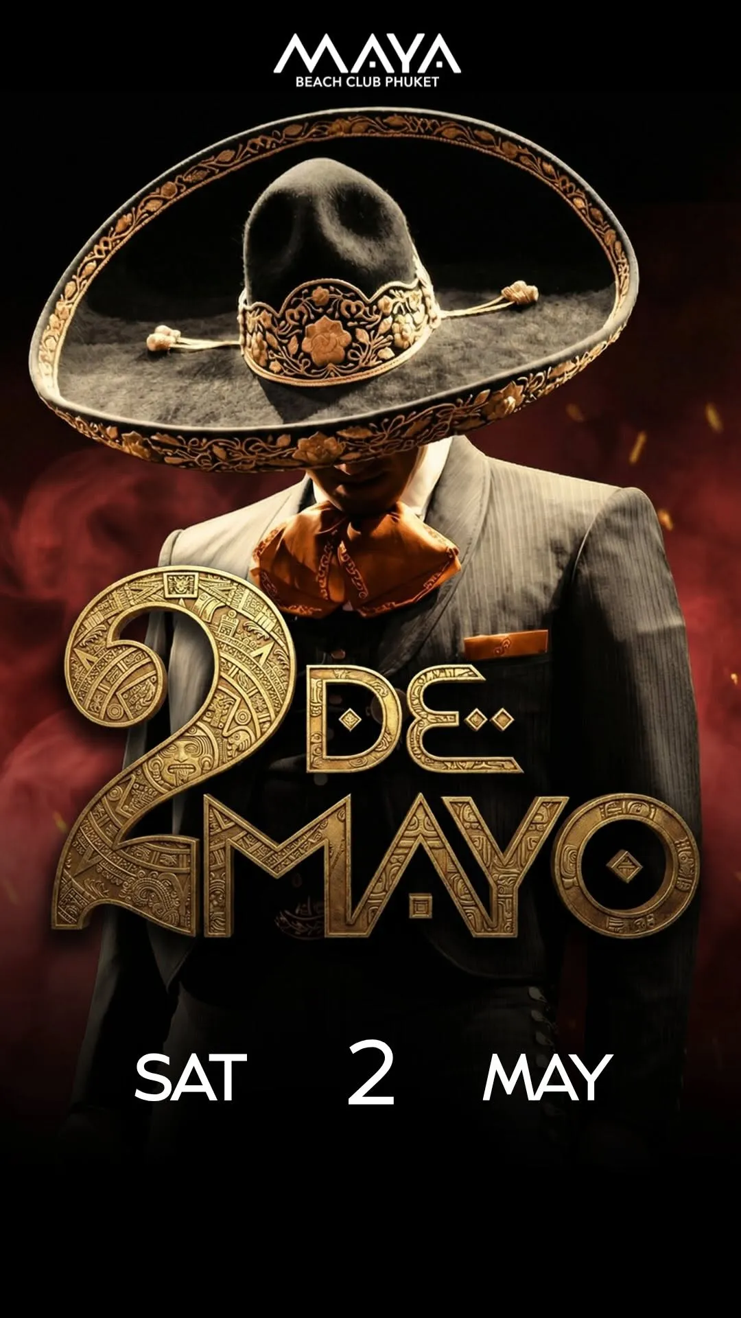 Dos De Mayo Dinner and Fire Show